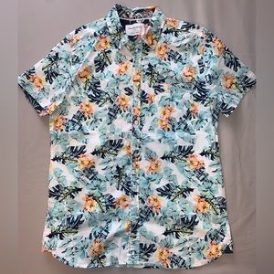 Paper Denim & Cloth Short Sleeve Button Up Shirt